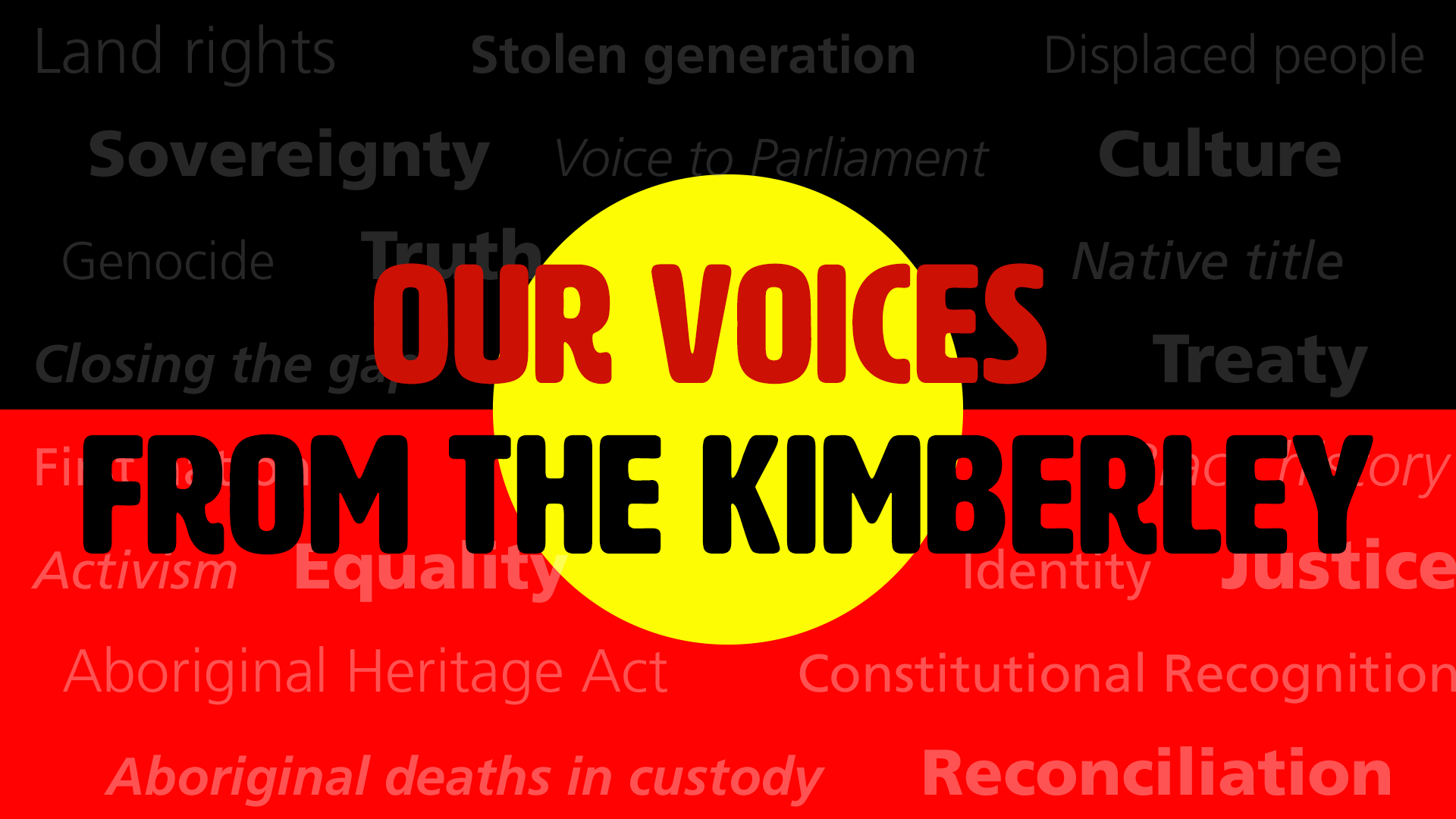 Our Voices From The Kimberley