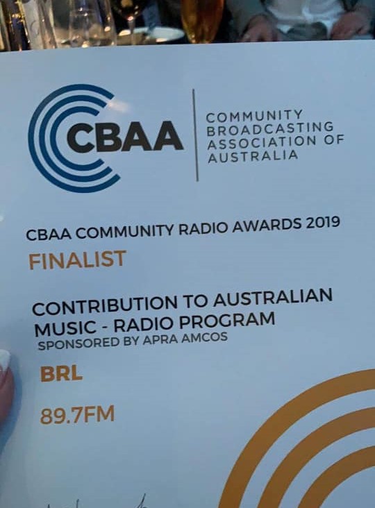BRL - 2019 CBAA Award Finalist