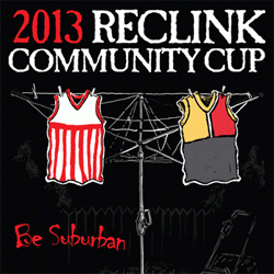2013 Reclink Community Cup logo