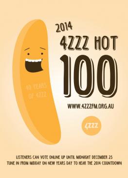 4ZZZ Annual Hot 100 Countdown Image
