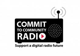 Commit to community radio logo