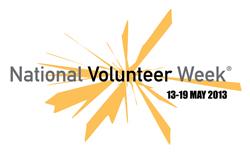 National Volunteer Week 2013 logo
