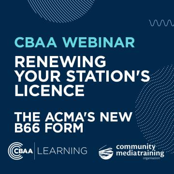 CBAA Webinar - Renewing Your Licence - image
