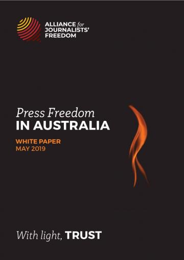 Alliance for Journalists' Freedom White Paper
